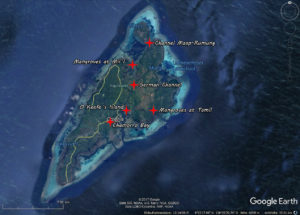 Yap 7,9km - mangrove map