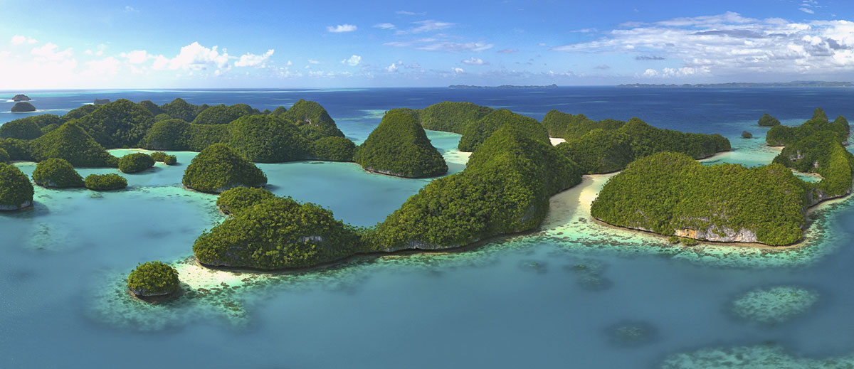 Rock Island, Palau. Photo: Tim Rock Rock Island, Palau. Photo: Tim Rock